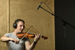 Enregistrement violon Shaman studio